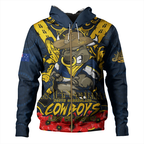 North Queensland Cowboys Hoodie Ripped Legacy Of The Game The ANZAC Spirit Lives On North Queensland Cowboys Hoodie Ripped Legacy Of The Game The ANZAC Spirit Lives On