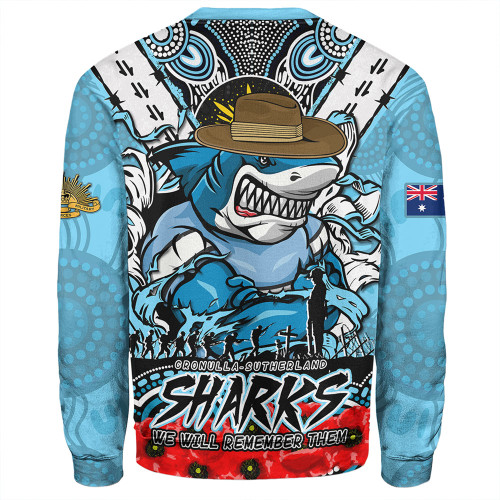 Cronulla-Sutherland Sharks Sweatshirt Ripped Legacy Of The Game The ANZAC Spirit Lives On Cronulla-Sutherland Sharks Sweatshirt Ripped Legacy Of The Game The ANZAC Spirit Lives On