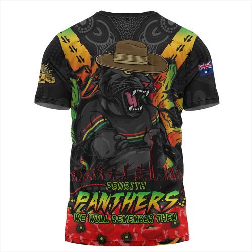 Penrith Panthers T-Shirt Ripped Legacy Of The Game The ANZAC Spirit Lives On Penrith Panthers T-Shirt Ripped Legacy Of The Game The ANZAC Spirit Lives On