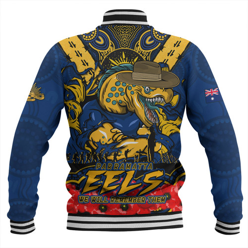Parramatta Eels Baseball Jacket Ripped Legacy Of The Game The ANZAC Spirit Lives On Parramatta Eels Baseball Jacket Ripped Legacy Of The Game The ANZAC Spirit Lives On