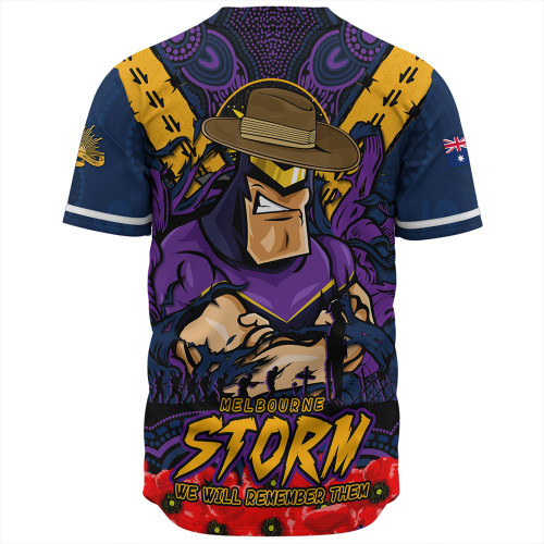 Melbourne Storm Baseball Shirt Ripped Legacy Of The Game The ANZAC Spirit Lives On Melbourne Storm Baseball Shirt Ripped Legacy Of The Game The ANZAC Spirit Lives On