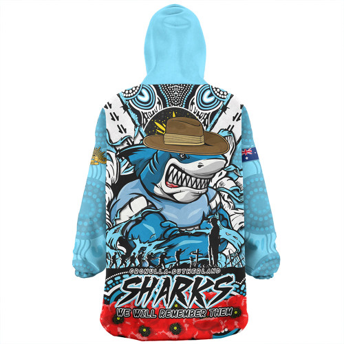 Cronulla-Sutherland Sharks Snug Hoodie Ripped Legacy Of The Game The ANZAC Spirit Lives On Cronulla-Sutherland Sharks Snug Hoodie Ripped Legacy Of The Game The ANZAC Spirit Lives On