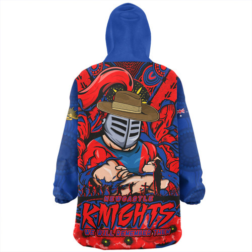 Newcastle Knights Snug Hoodie Ripped Legacy Of The Game The ANZAC Spirit Lives On