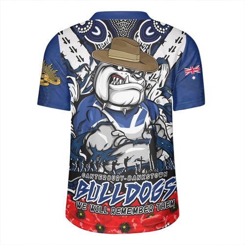 Canterbury-Bankstown Bulldogs Rugby Jersey Ripped Legacy Of The Game The ANZAC Spirit Lives On