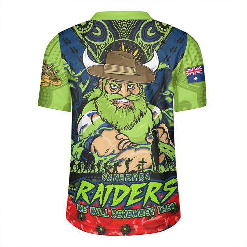 Canberra Raiders Rugby Jersey Ripped Legacy Of The Game The ANZAC Spirit Lives On