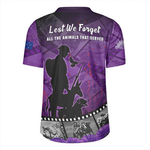 Australia Rugby Jersey Anzac Day Lest We Forget Historical Footage Of Animals