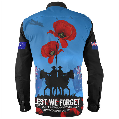 Australia Long Sleeve Shirt Sailing Into History The ANZAC Spirit