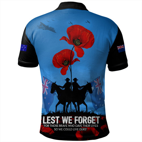 Australia Polo Shirt Sailing Into History The ANZAC Spirit Australia Polo Shirt Sailing Into History The ANZAC Spirit