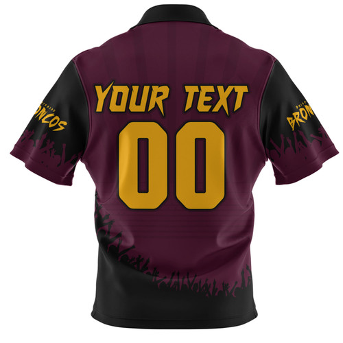 Brisbane Broncos Hawaiian Shirt Heart Of A Fighter Tough And Fearless Brisbane Broncos Hawaiian Shirt Heart Of A Fighter Tough And Fearless