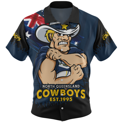 North Queensland Cowboys Hawaiian Shirt Heart Of A Fighter Tough And Fearless North Queensland Cowboys Hawaiian Shirt Heart Of A Fighter Tough And Fearless