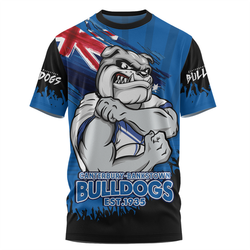 Canterbury-Bankstown Bulldogs T-Shirt Heart Of A Fighter Tough And Fearless Canterbury-Bankstown Bulldogs T-Shirt Heart Of A Fighter Tough And Fearless