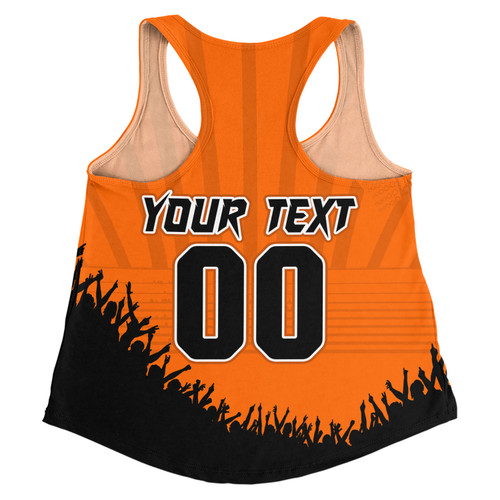 Wests Tigers Women Racerback Singlet Heart Of A Fighter Tough And Fearless Wests Tigers Women Racerback Singlet Heart Of A Fighter Tough And Fearless