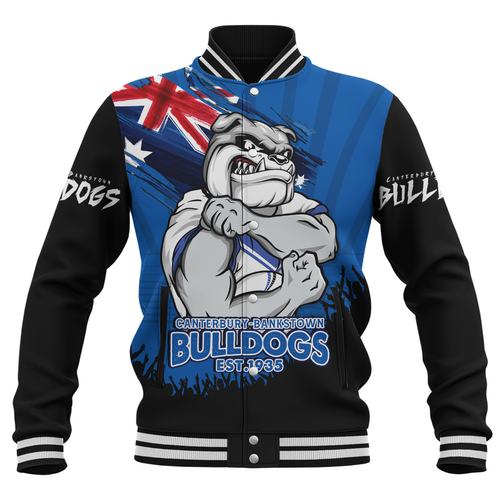 Canterbury-Bankstown Bulldogs Baseball Jacket Heart Of A Fighter Tough And Fearless