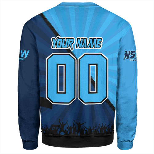 New South Wales Blues Sweatshirt Origin Battleground Blues Unleashed New South Wales Blues Sweatshirt Origin Battleground Blues Unleashed