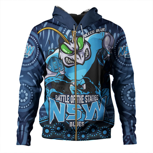 New South Wales Blues Hoodie State Crusher NSW Blues New South Wales Blues Hoodie State Crusher NSW Blues