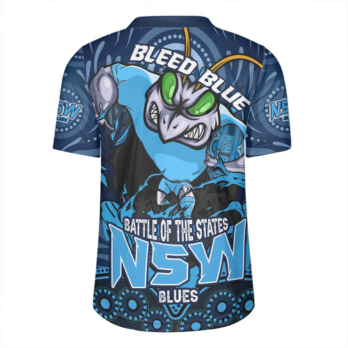 New South Wales Blues Rugby Jersey State Crusher NSW Blues New South Wales Blues Rugby Jersey State Crusher NSW Blues