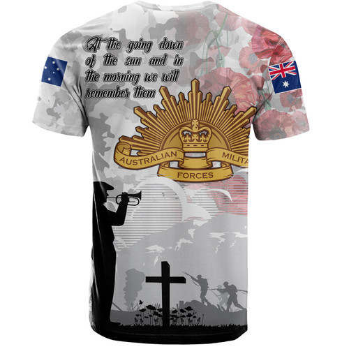 Australia T-Shirt - We Will Remember Them Anzac Day2