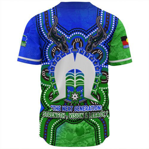 Indigenous Australian Aboriginal Baseball Shirt Dhari Dreams NAIDOC Edition Indigenous Australian Aboriginal Baseball Shirt Dhari Dreams NAIDOC Edition