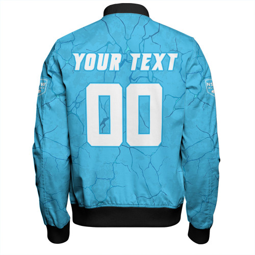 New South Wales Blues Bomber Jacket Go NSW Blues Break The Limit New South Wales Blues Bomber Jacket Go NSW Blues Break The Limit