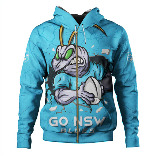 New South Wales Blues Hoodie Go NSW Blues Break The Limit New South Wales Blues Hoodie Go NSW Blues Break The Limit