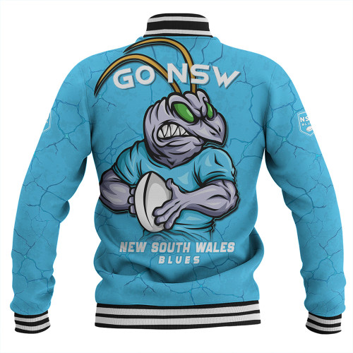 New South Wales Blues Baseball Jacket Go NSW Blues Break The Limit New South Wales Blues Baseball Jacket Go NSW Blues Break The Limit