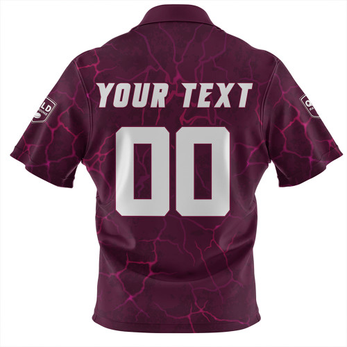 Queensland Maroons Hawaiian Shirt Go QLD Maroons Break The Limit