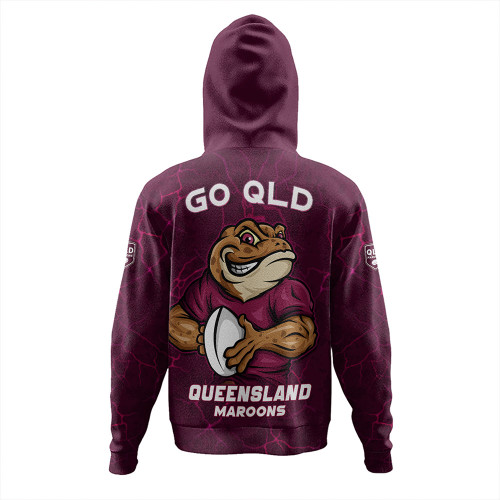Queensland Maroons Hoodie Go QLD Maroons Break The Limit Queensland Maroons Hoodie Go QLD Maroons Break The Limit