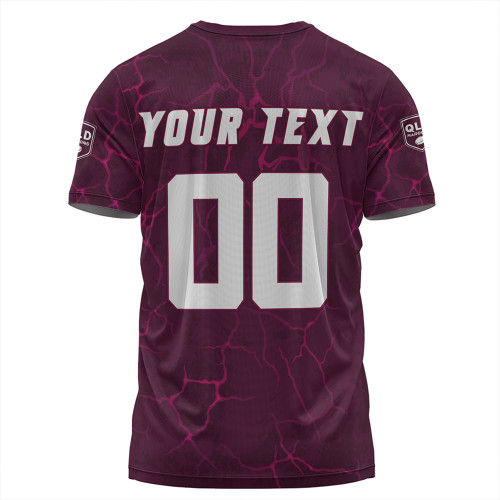 Queensland Maroons T-Shirt Go QLD Maroons Break The Limit