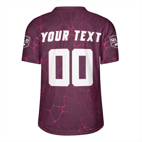 Queensland Maroons Rugby Jersey Go QLD Maroons Break The Limit