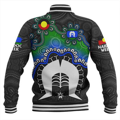 Indigenous Australian Aboriginal Baseball Jacket Naidoc Week Echo Of Ancestors