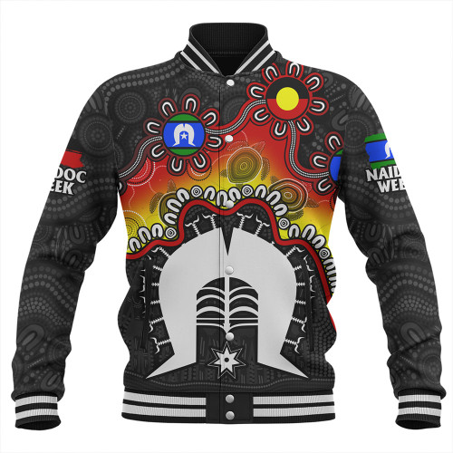 Indigenous Australian Aboriginal Baseball Jacket Naidoc Week Echo Of Ancestors