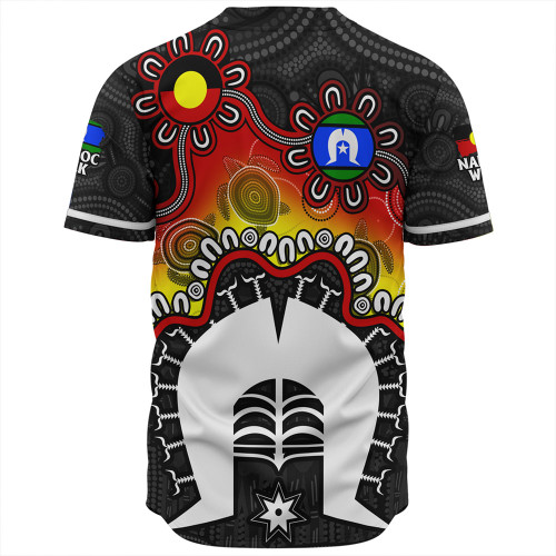 Indigenous Australian Aboriginal Baseball Shirt Naidoc Week Echo Of Ancestors Indigenous Australian Aboriginal Baseball Shirt Naidoc Week Echo Of Ancestors