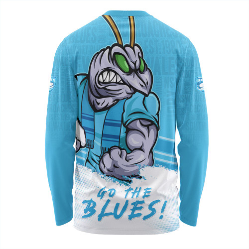 New South Wales Blues Long Sleeve T-shirt NSW Blues Word Cloud Style New South Wales Blues Long Sleeve T-shirt NSW Blues Word Cloud Style