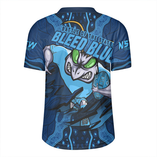 New South Wales Blues Rugby Jersey Blue Venom NSW Strikeforce New South Wales Blues Rugby Jersey Blue Venom NSW Strikeforce