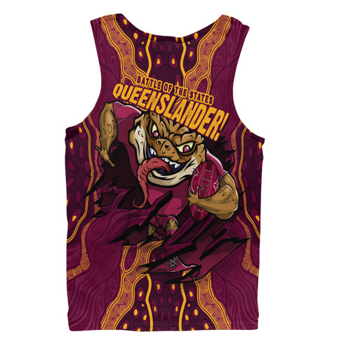 Queensland Maroons Men Singlet Maroon Venom QLD Strikeforce Queensland Maroons Men Singlet Maroon Venom QLD Strikeforce