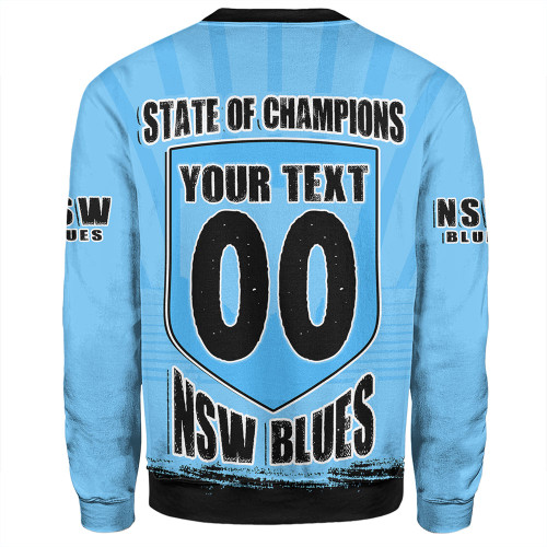 New South Wales Blues Sweatshirt Dynasty Of Blues New South Wales Blues Sweatshirt Dynasty Of Blues
