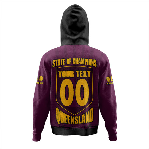 Queensland Maroons Hoodie Dynasty Of Maroons