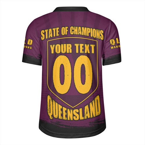 Queensland Maroons Rugby Jersey Dynasty Of Maroons