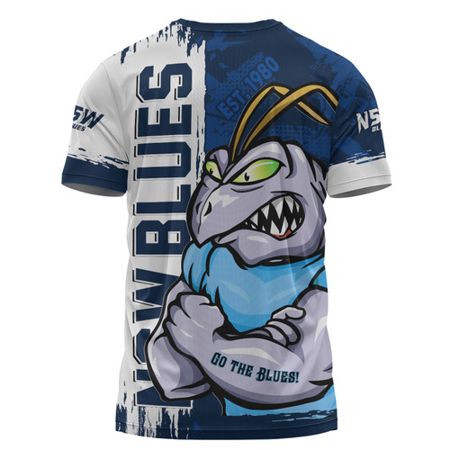 New South Wales Blues T-Shirt Blue Blooded Spirit Blues Legacy New South Wales Blues T-Shirt Blue Blooded Spirit Blues Legacy