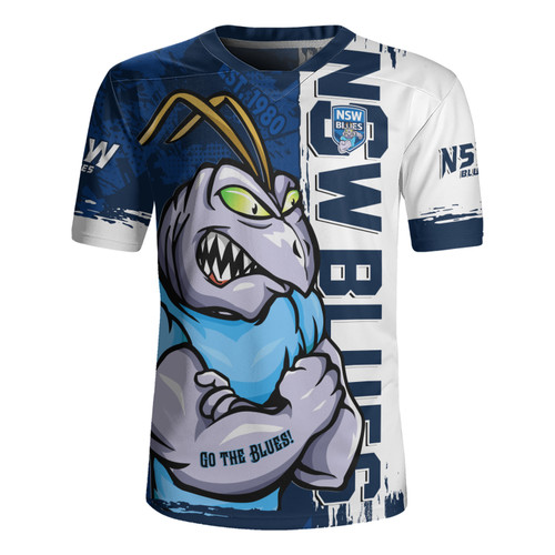 New South Wales Blues Rugby Jersey Blue Blooded Spirit Blues Legacy