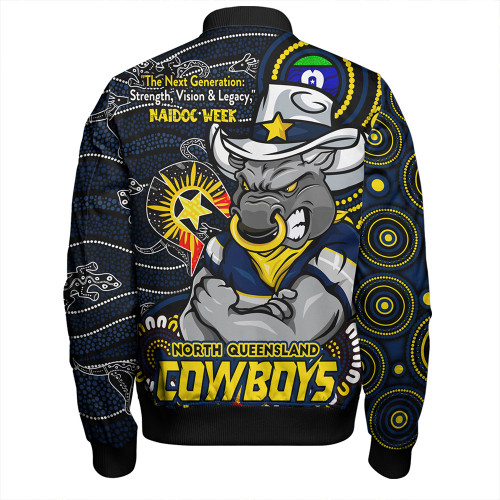 North Queensland Cowboys Bomber Jacket Spirit Of NAIDOC Series North Queensland Cowboys Bomber Jacket Spirit Of NAIDOC Series
