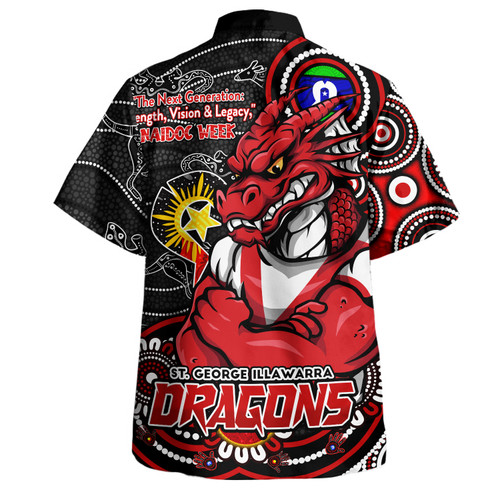 St. George Illawarra Dragons Hawaiian Shirt Spirit Of NAIDOC Series St. George Illawarra Dragons Hawaiian Shirt Spirit Of NAIDOC Series