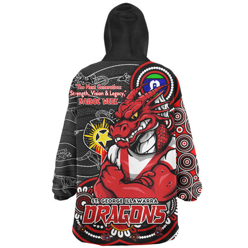 St. George Illawarra Dragons Snug Hoodie Spirit Of NAIDOC Series St. George Illawarra Dragons Snug Hoodie Spirit Of NAIDOC Series