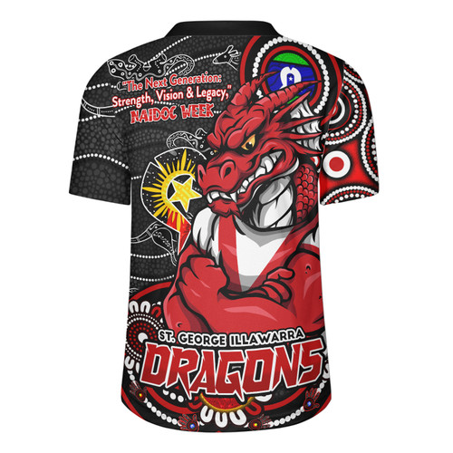 St. George Illawarra Dragons Rugby Jersey Spirit Of NAIDOC Series