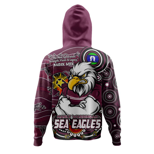 Manly Warringah Sea Eagles Hoodie Spirit Of NAIDOC Series Manly Warringah Sea Eagles Hoodie Spirit Of NAIDOC Series