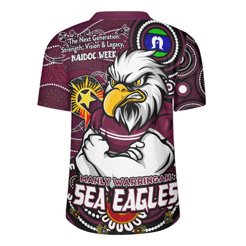 Manly Warringah Sea Eagles Rugby Jersey Spirit Of NAIDOC Series Manly Warringah Sea Eagles Rugby Jersey Spirit Of NAIDOC Series