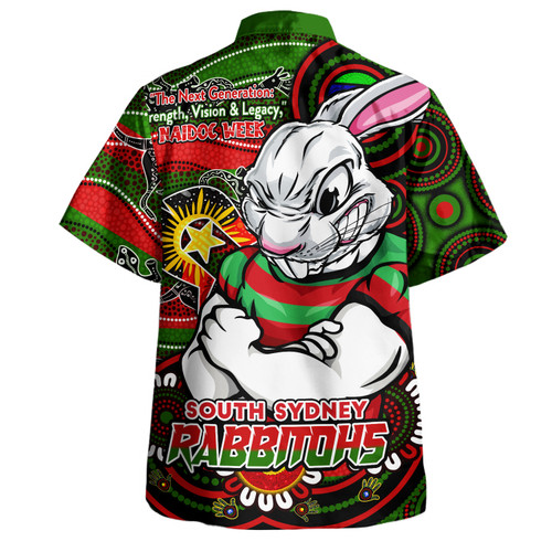 South Sydney Rabbitohs Hawaiian Shirt Spirit Of NAIDOC Series South Sydney Rabbitohs Hawaiian Shirt Spirit Of NAIDOC Series