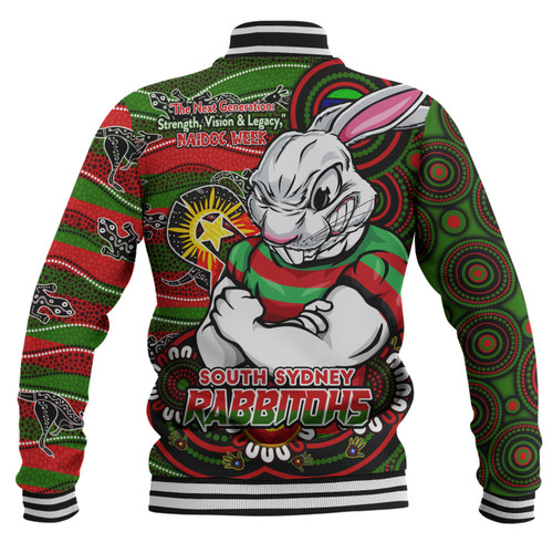 South Sydney Rabbitohs Baseball Jacket Spirit Of NAIDOC Series