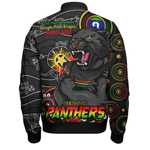 Penrith Panthers Bomber Jacket Spirit Of NAIDOC Series