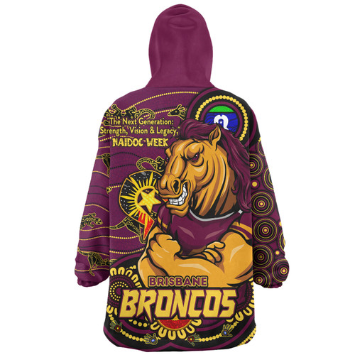 Brisbane Broncos Snug Hoodie Spirit Of NAIDOC Series